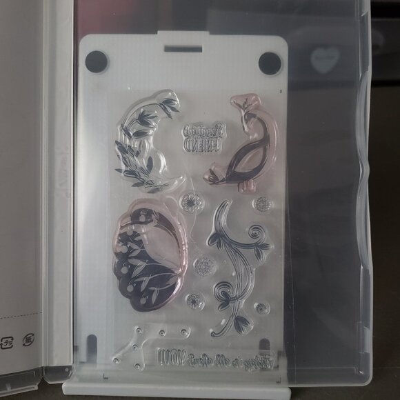 Stampin' Up! 'BEAUTIFUL PEACOCK' Photopolymer Stamp Set (Used) - Picture 3 of 5